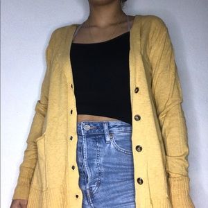 Yellow Cardigan